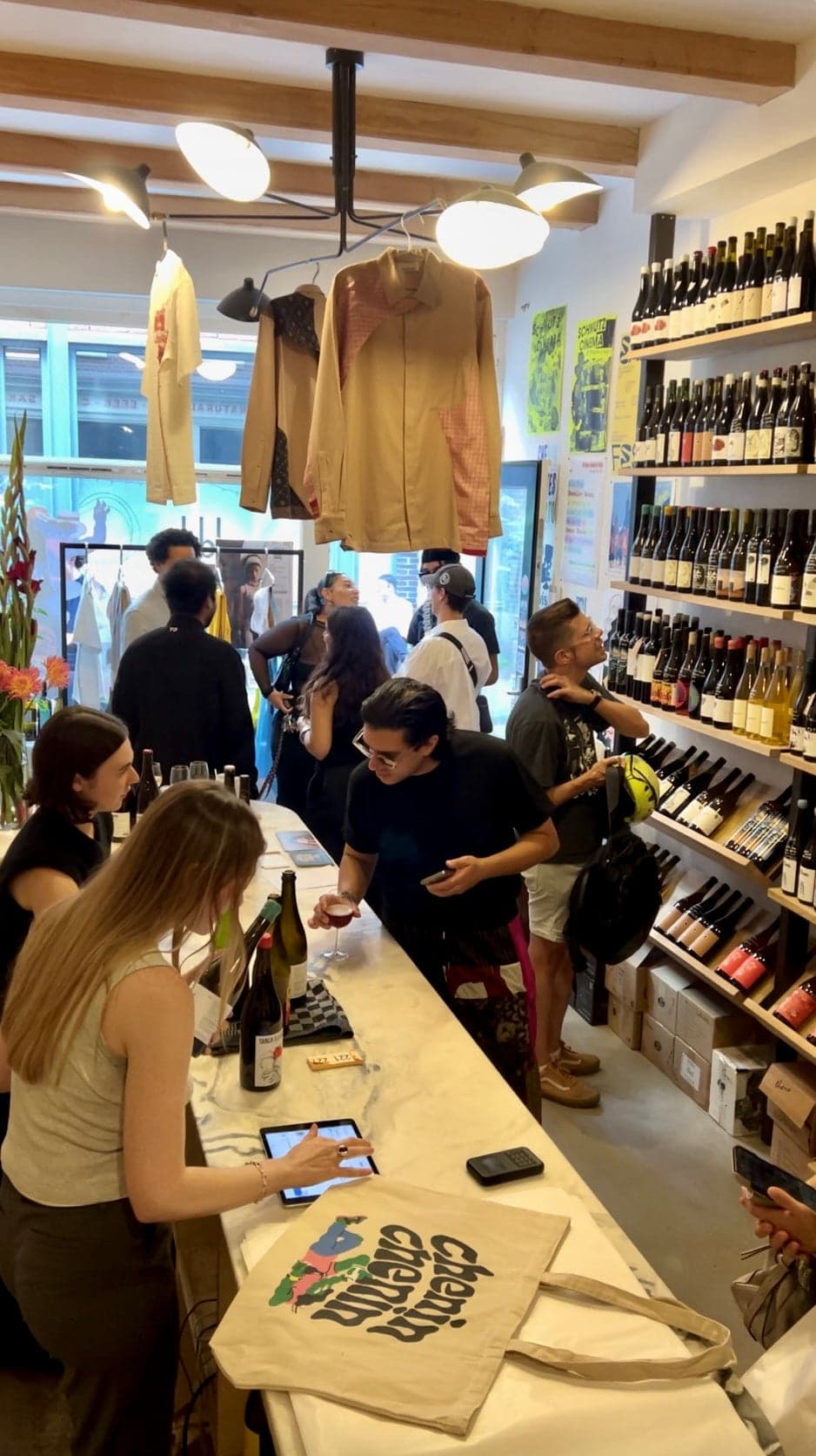 LOBOMAR retail activation at Chenin Chenin in Amsterdam